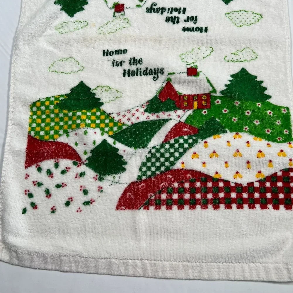 Towel Art by‎ Jay Franco Home for the Holidays Christmas Hand Towel